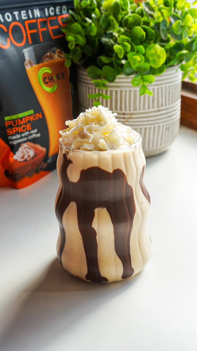 Image of Coconut Chocolate Pumpkin Spice Latte Frappe