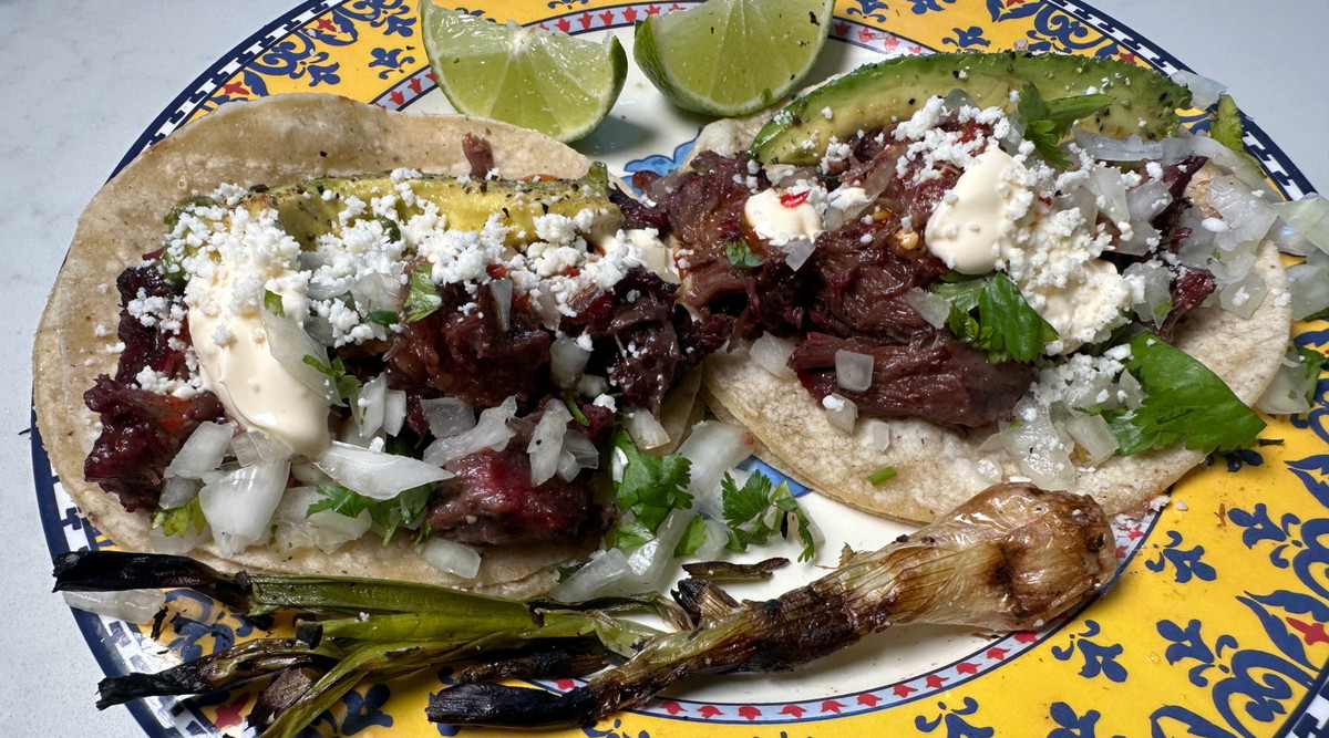 Big Poppa’s Beef Cheek Tacos