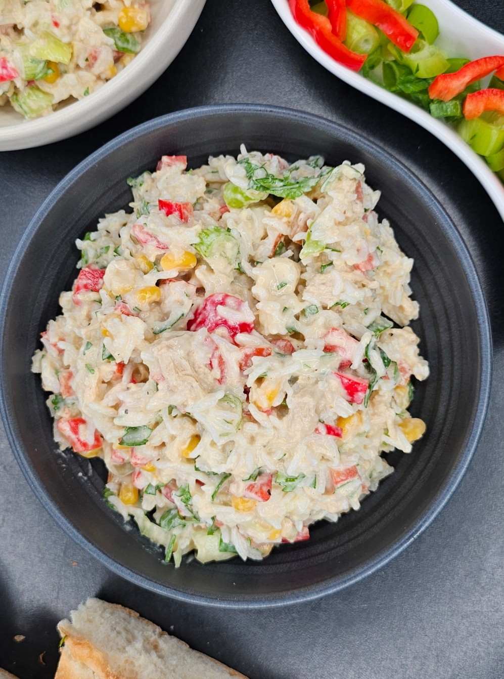 Sommerlicher Thunfisch-Reissalat
