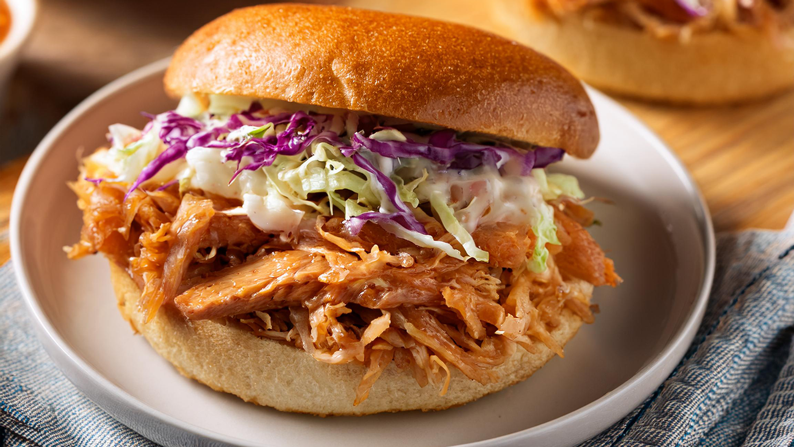 Image of Old Town Spice Shop’s Slow Cooker Hot Honey Chicken Sandwiches