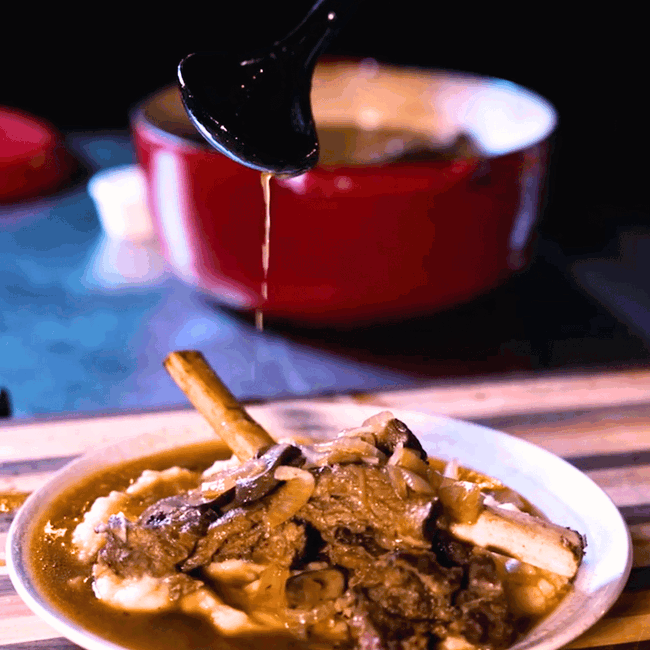 Image of Smoked and Braised Bison Back Ribs