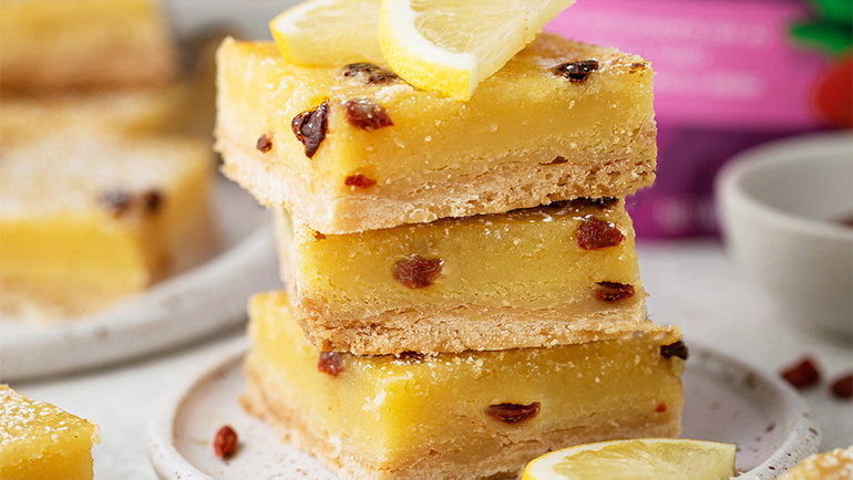 Image of Lemon Goji Bars Recipe