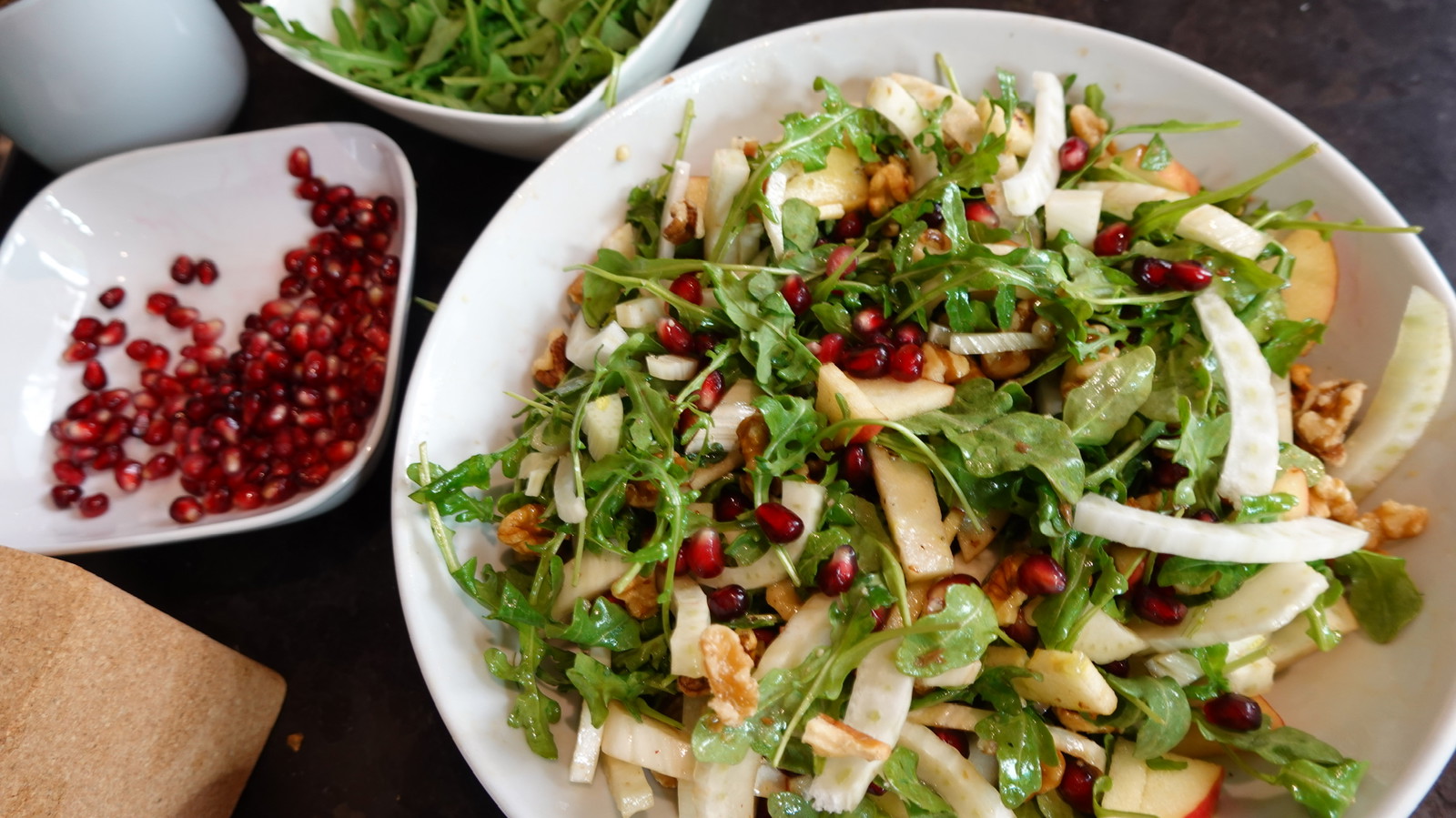 Image of Arugula Salad with Pomegranate & Fennel