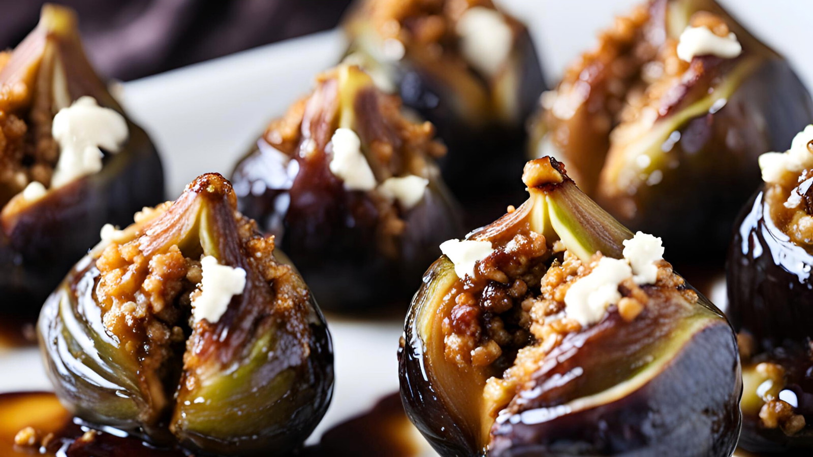 Image of Goat’s Cheese Stuffed Figs