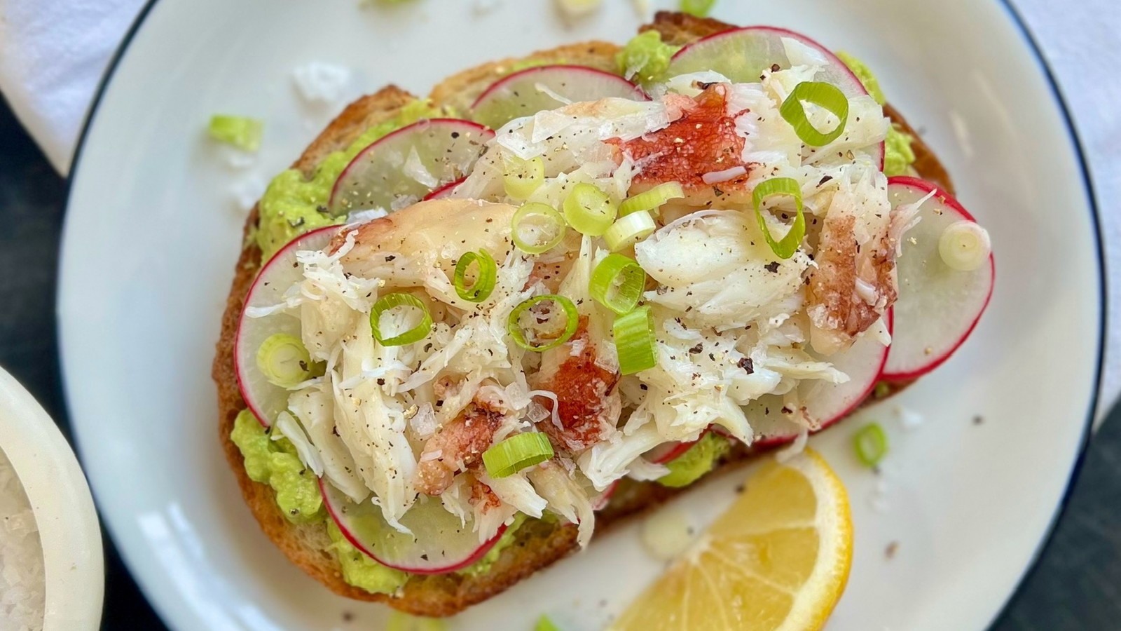 Image of Dungeness Crab Avocado Toast