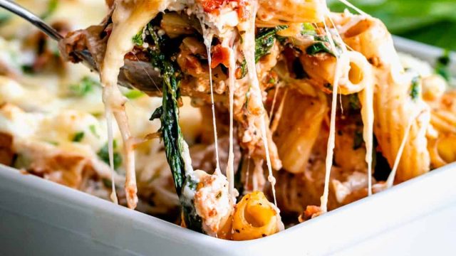 Italian Pasta Bake (Vegetarian)