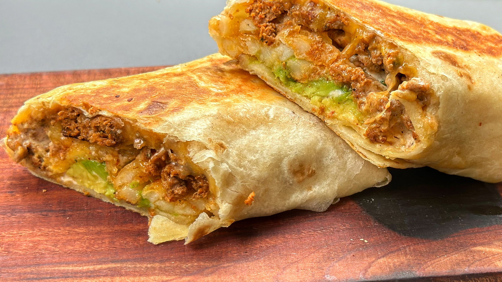 Image of California-Style Chorizo Burrito