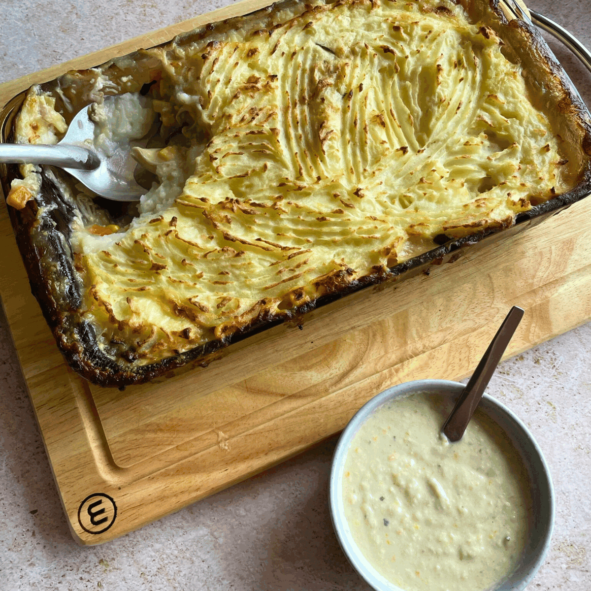 Slow Cooker Chicken Pie- 2 Ways