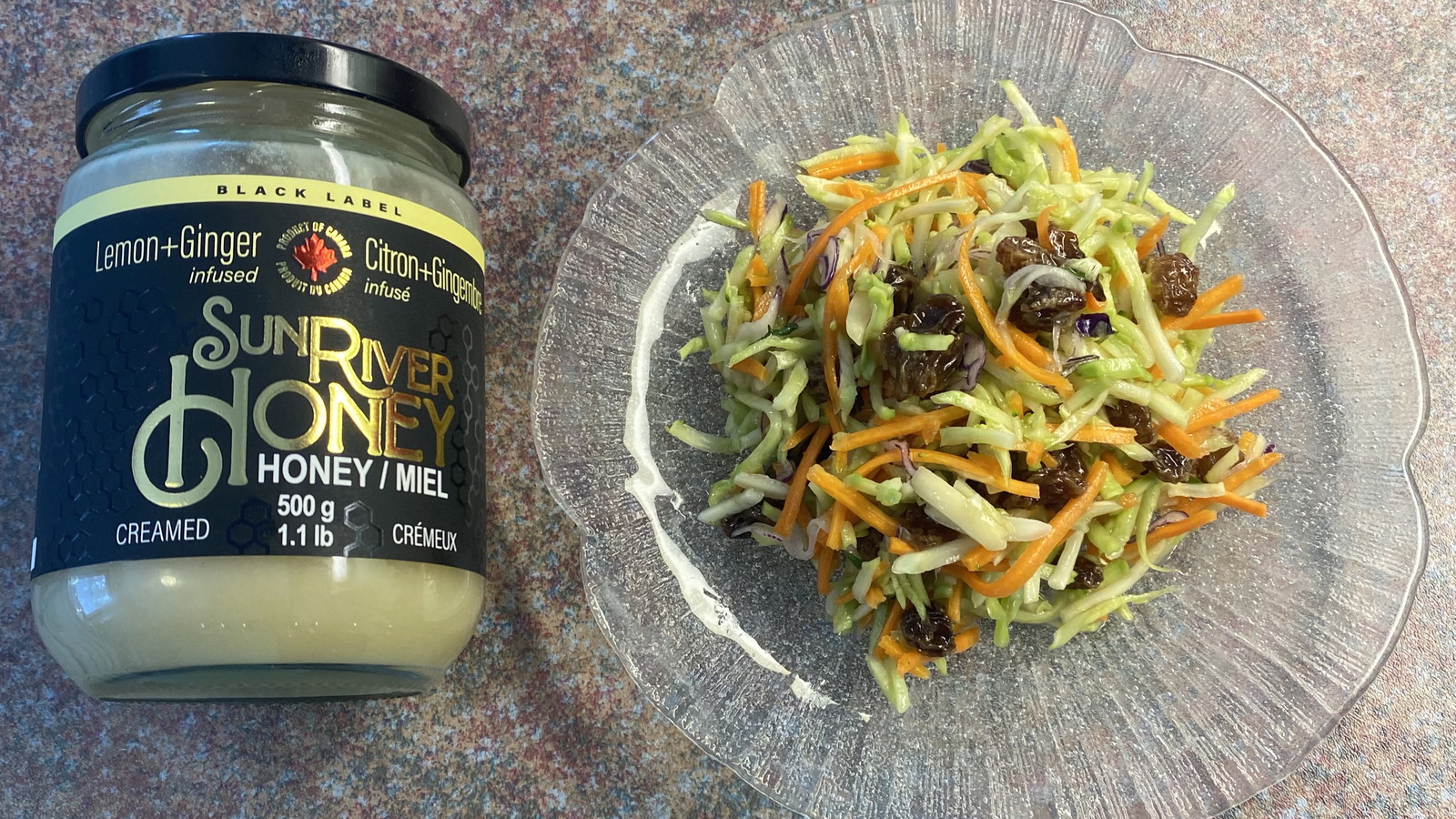 Image of Lemon Ginger Honey Broccoli Slaw