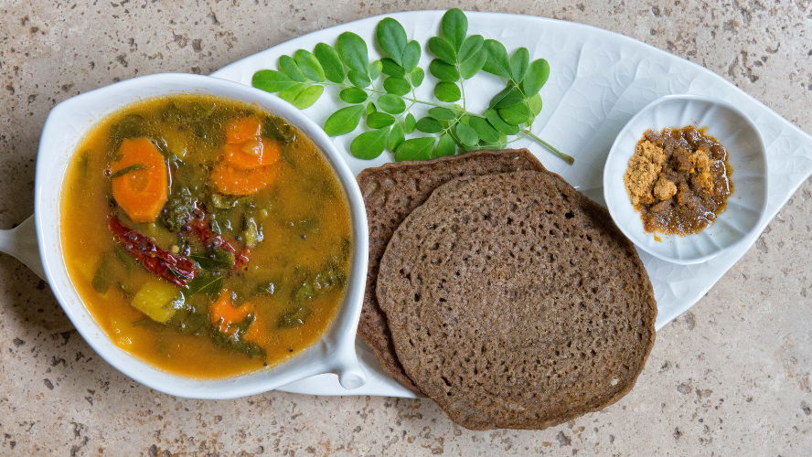 Image of Vegetable Pulingari with Pulingary Podi