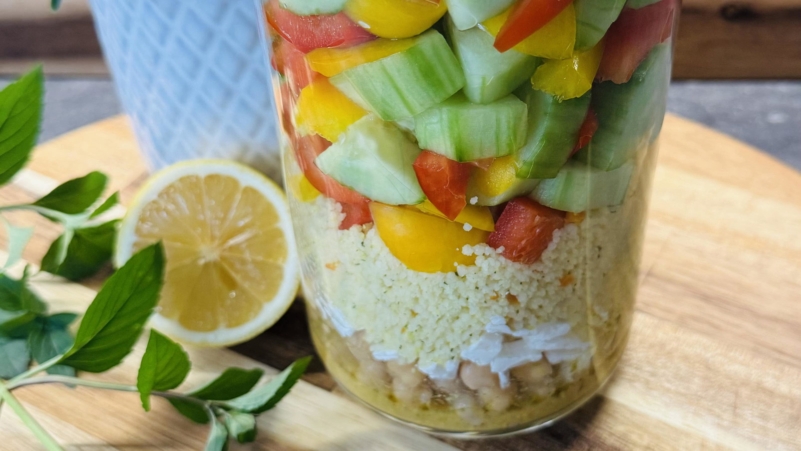 Image of Couscous Feta Salat