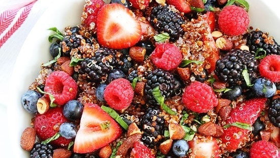 Image of Mixed Berry Quinoa Salad