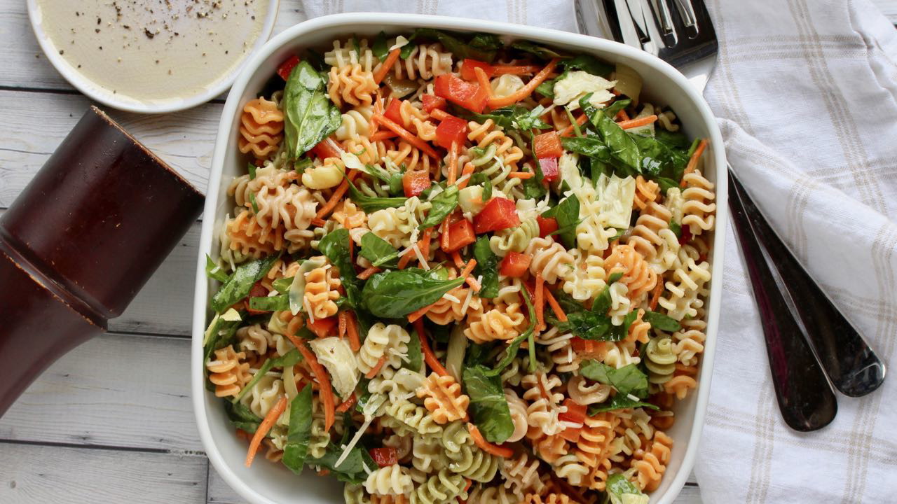 Image of Loaded Veggie Pasta Salad