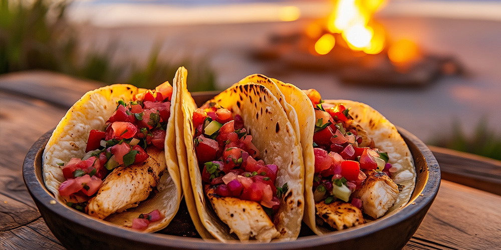Cooking the Tacos
