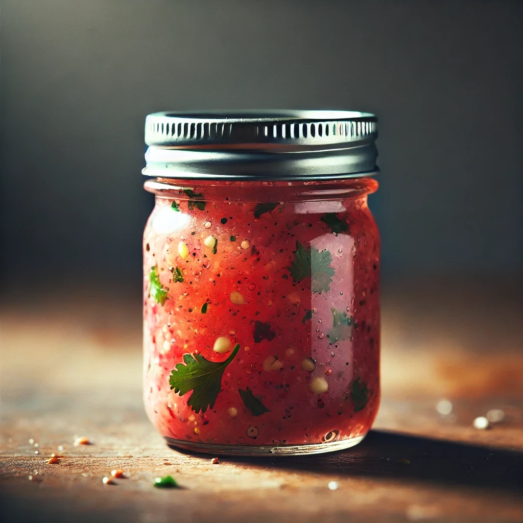 Strawberry/Cilantro Roasted Onion Vinaigrette