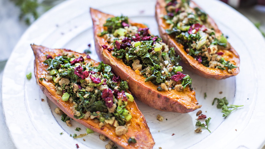 Image of Cranberry Sweet Potatoes