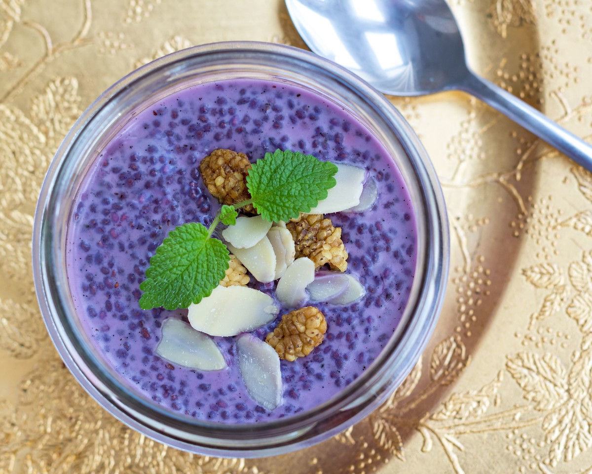 Luscious Maqui Berry Chia Pudding Recipe