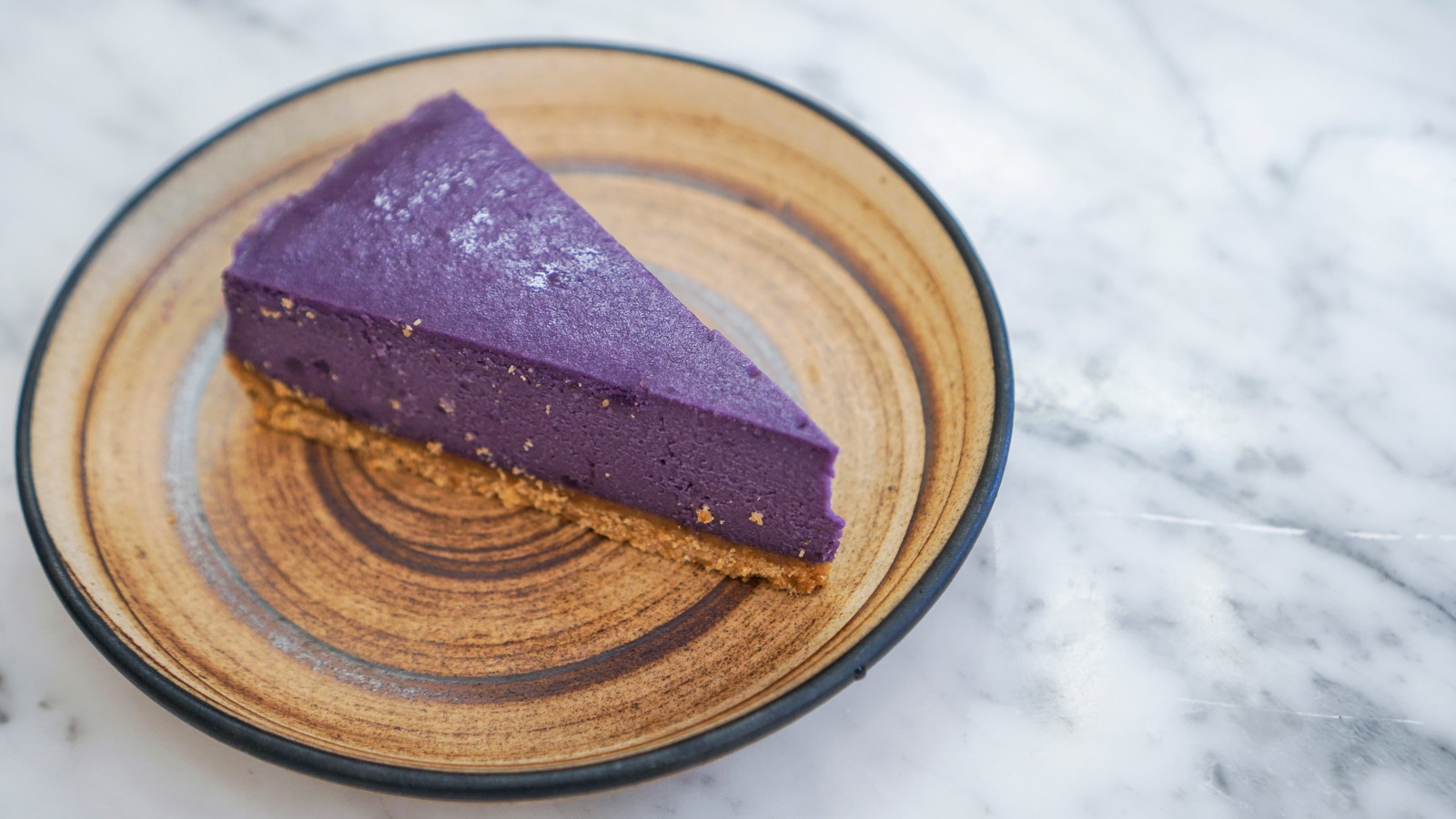 Image of Creamy Maqui Berry Cheesecake