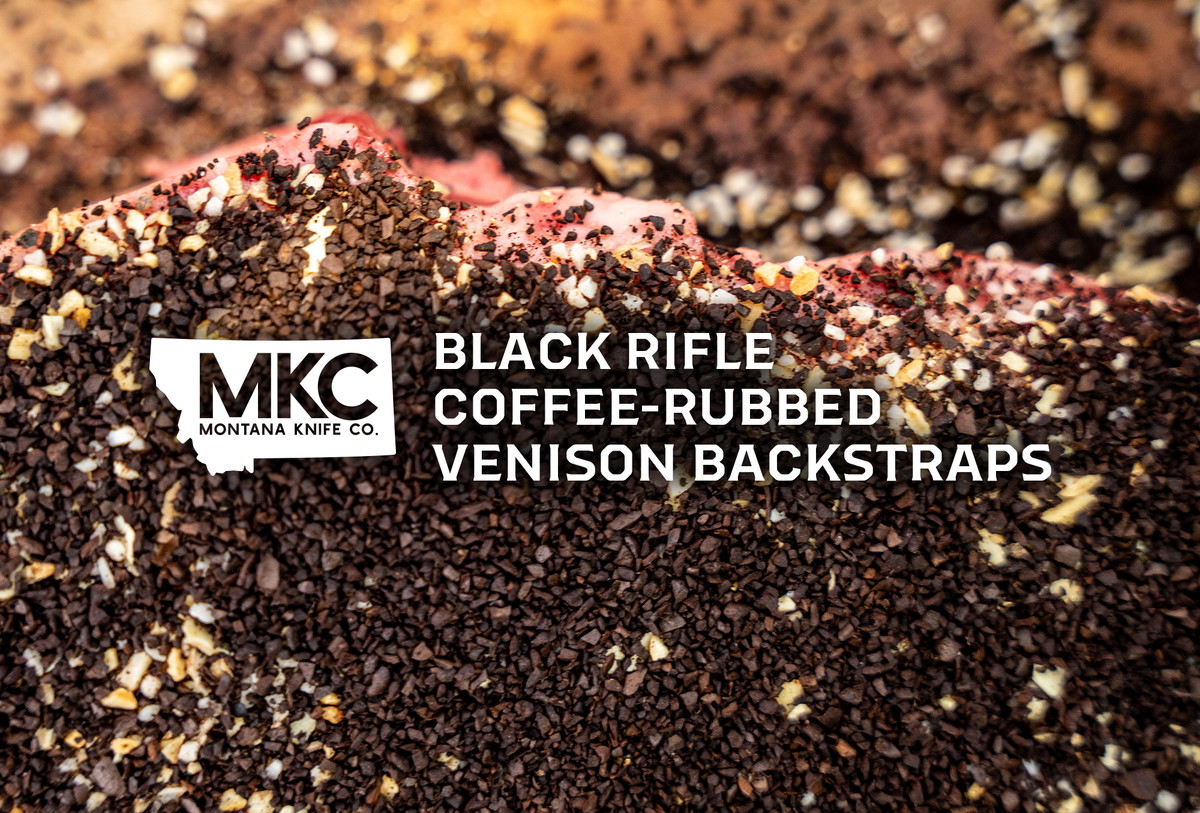 Black Rifle Coffee-Rubbed Venison Backstraps