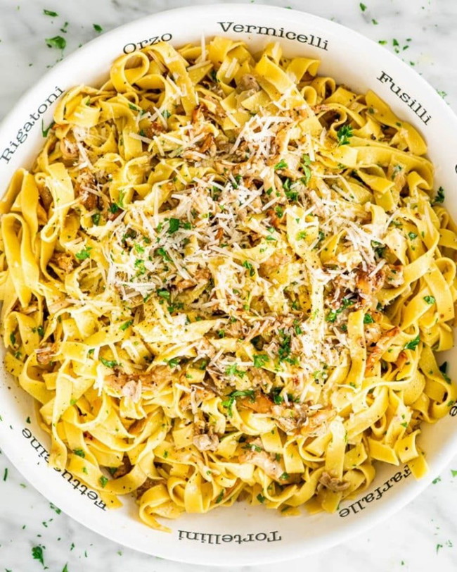 Image of Wild White Chanterelle Pasta