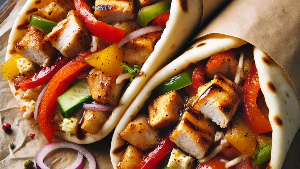 Image of Balsamic Glazed Chicken Gyros