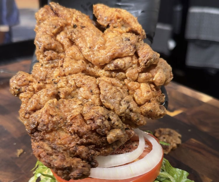 Image of Fry for about 5-6 minutes or until the chicken is...