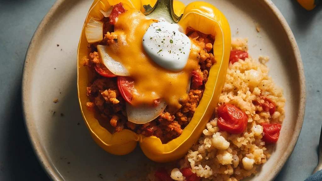 Image of Keto Stuffed Peppers