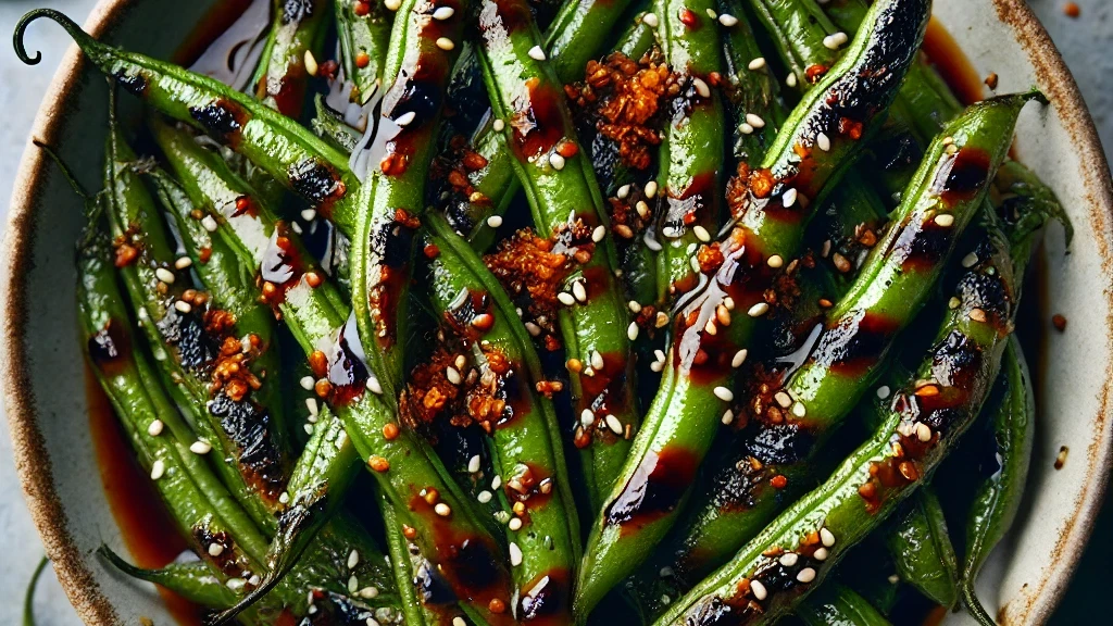 Image of Ponzu Charred Green Beans