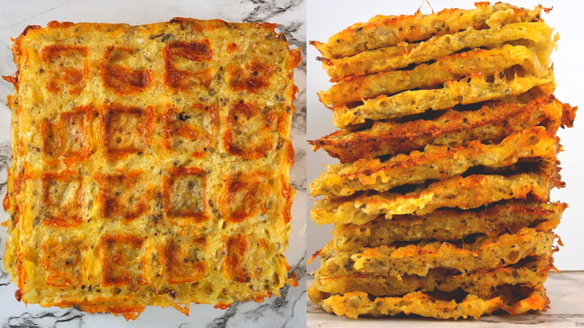 Image of Easy Chia Chaffles