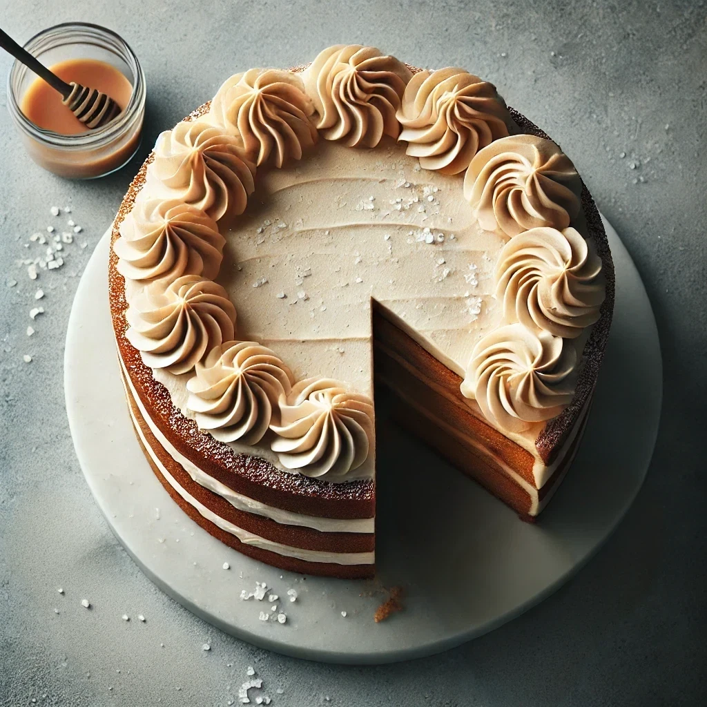 Olive Oil Dulce de Leche Cake