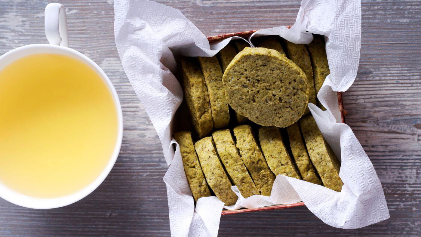 Image of Matcha Biscuits Recipe