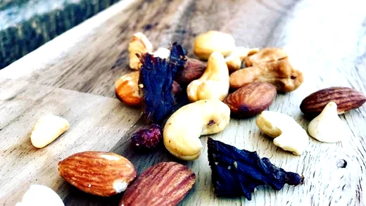 Image of Easy, Meaty Whole30 Trail Mix Recipe