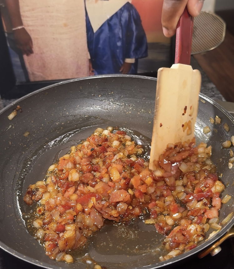 Image of The Mixture should have a jam like consistency, not too...