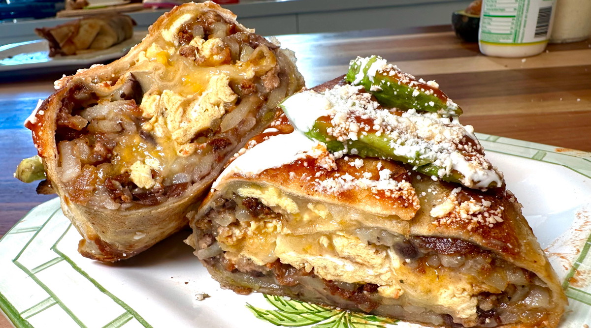 Big Poppa’s Breakfast Burrito