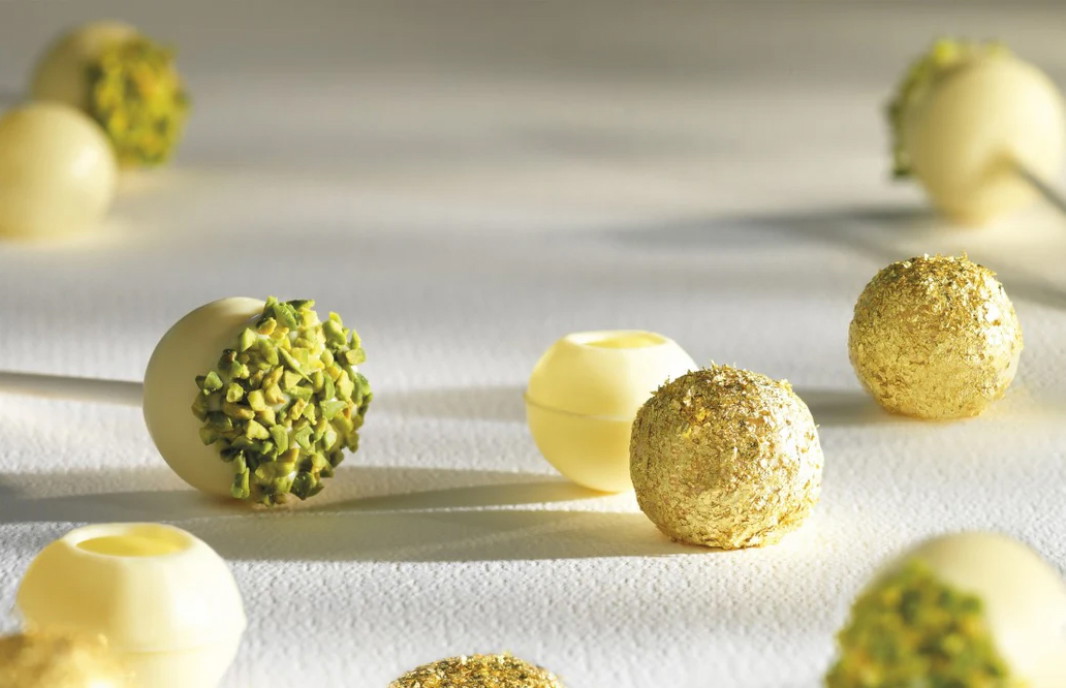 White Pistachio Chocolate truffles