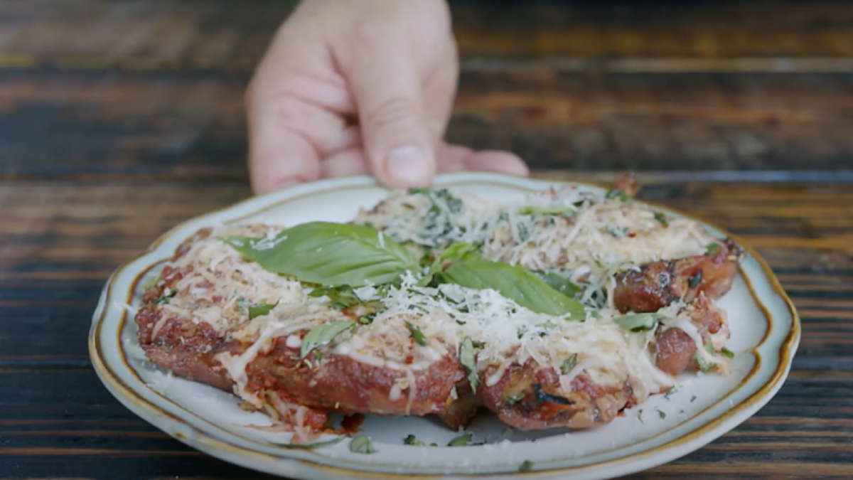 Image of Easy Grilled Chicken Parmesan by Bob Trudnak