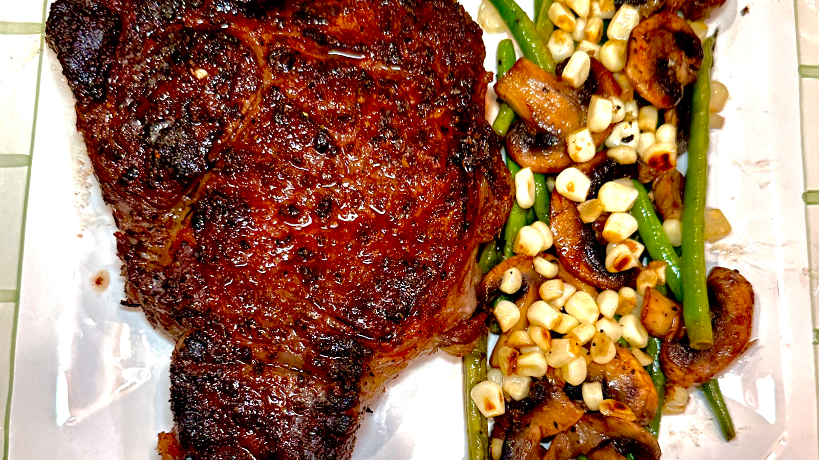 Image of Big Poppa’s Blackened Ribeye