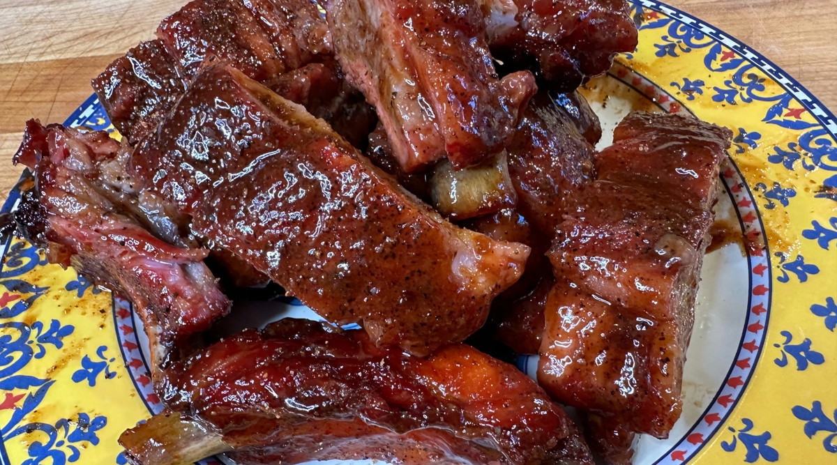 Big Poppa’s Cherry Chipotle Baby Back Ribs