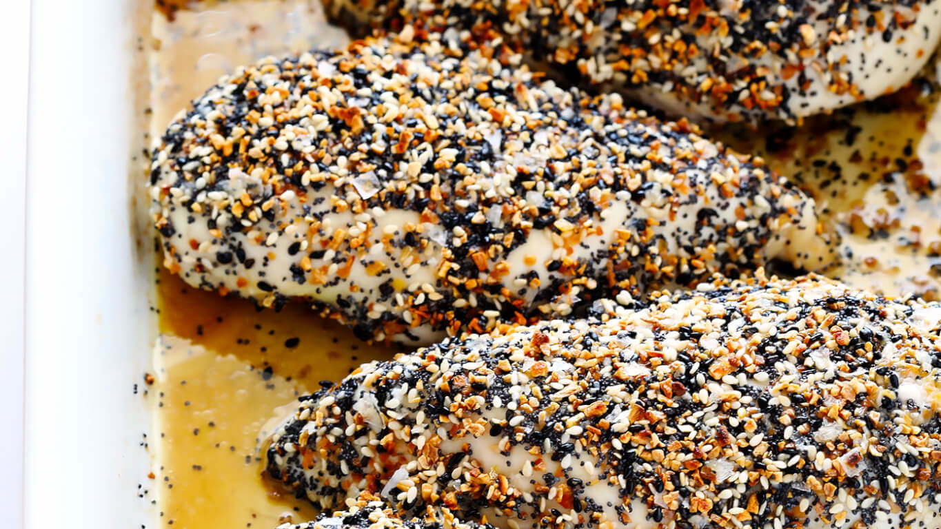 Image of Everything Bagel Crusted Chicken Tenders 