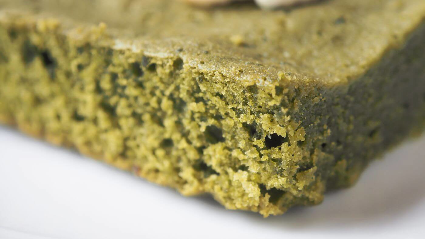 Image of Matcha Brownies Recipe