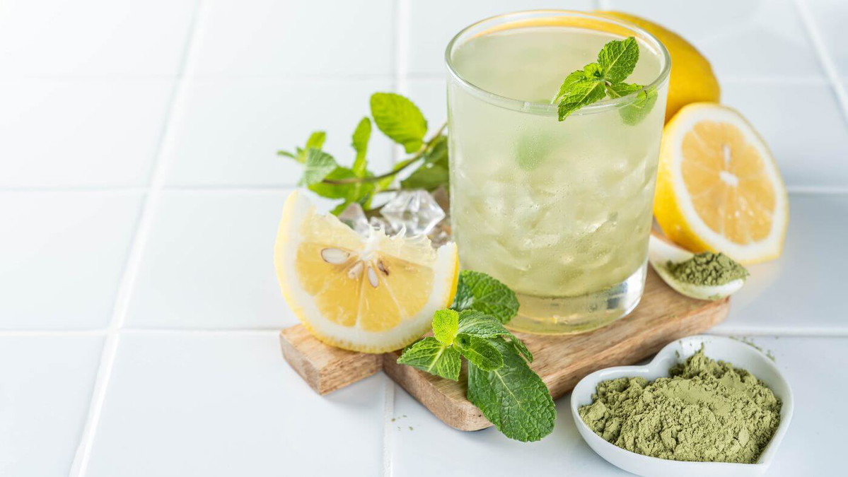 Ricetta della limonata Matcha