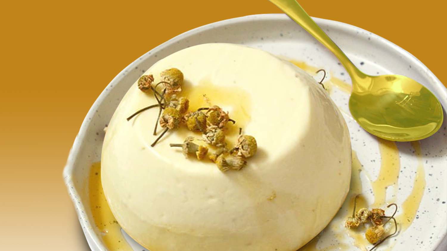 Image of Honey Chamomile Panna Cotta