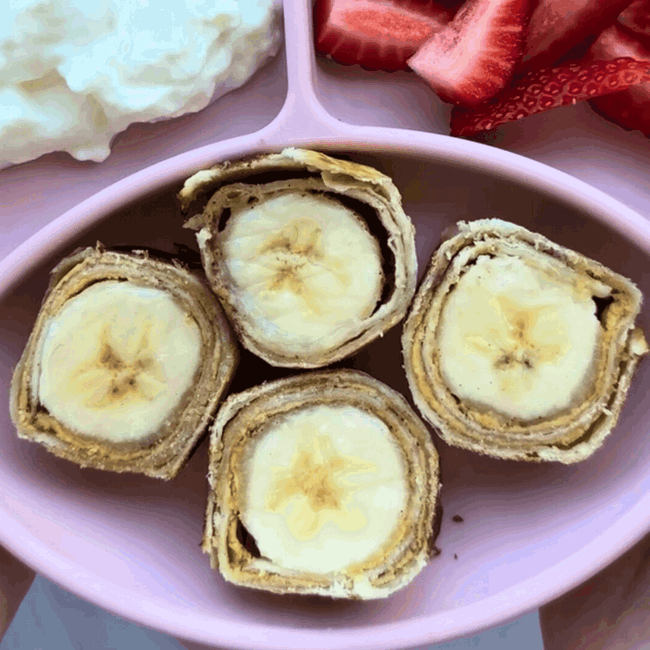 Image of Peanut Butter Banana Wraps