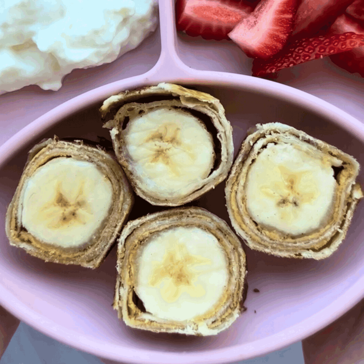 Peanut Butter Banana Wraps