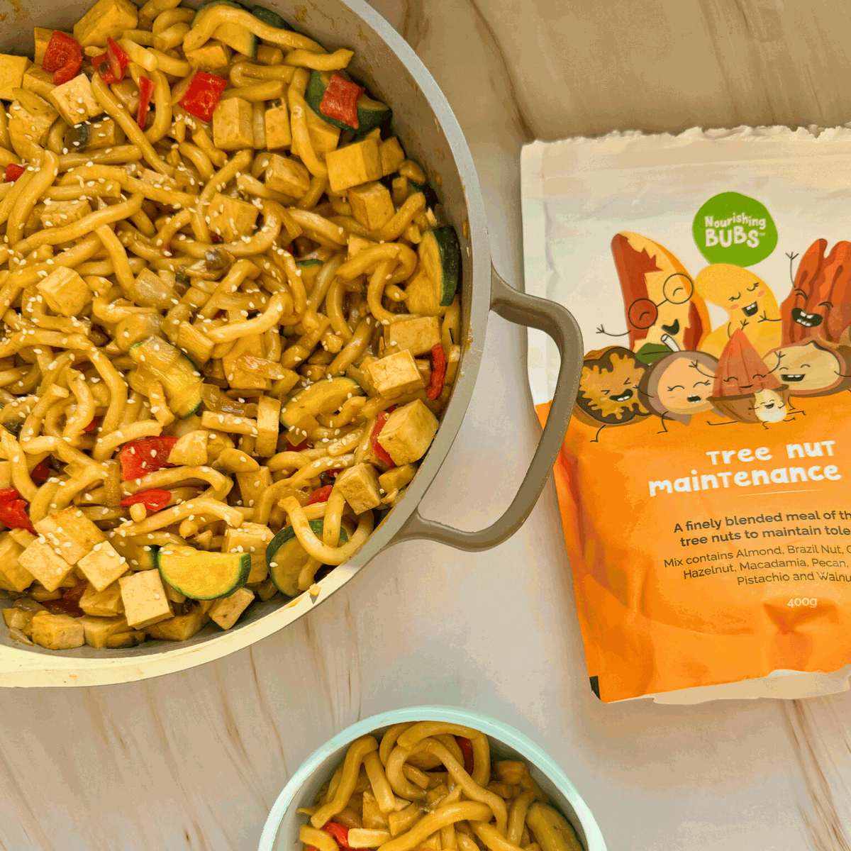 Tree Nut Stir-fry 