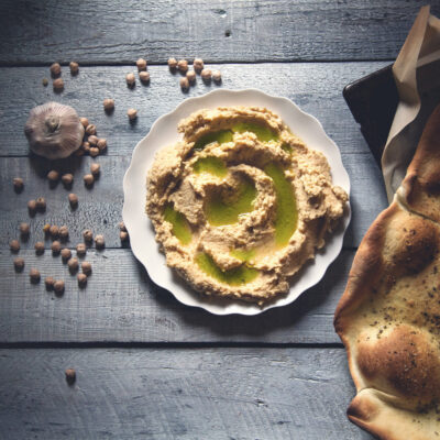 Lemon Garlic Hummus