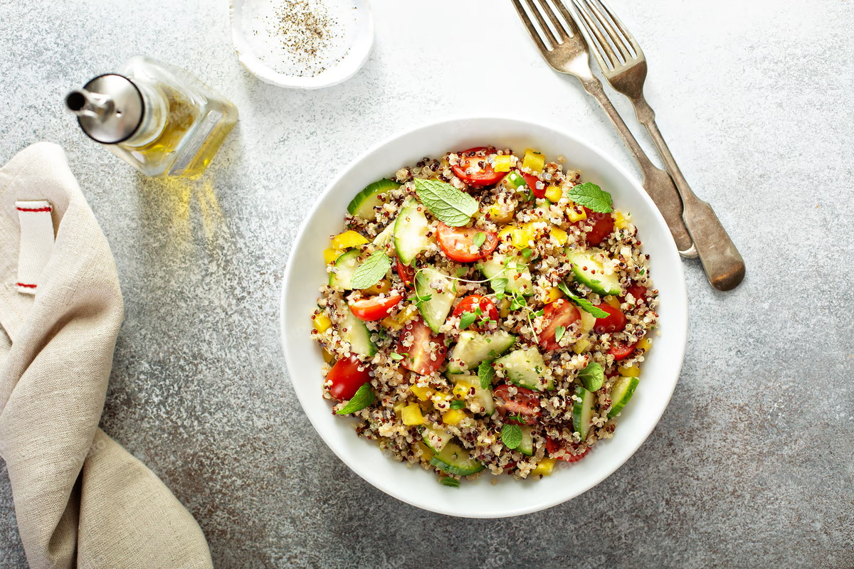 Chipotle Mango Quinoa Salad