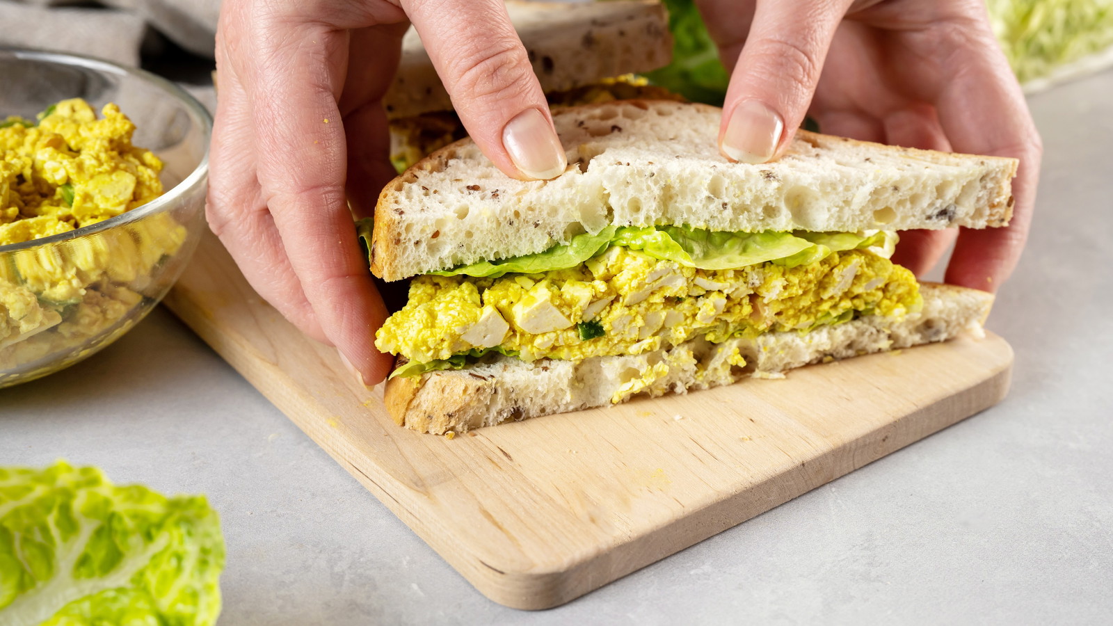 Image of Egg Salad Sandwiches for the Uninspired Gourmet