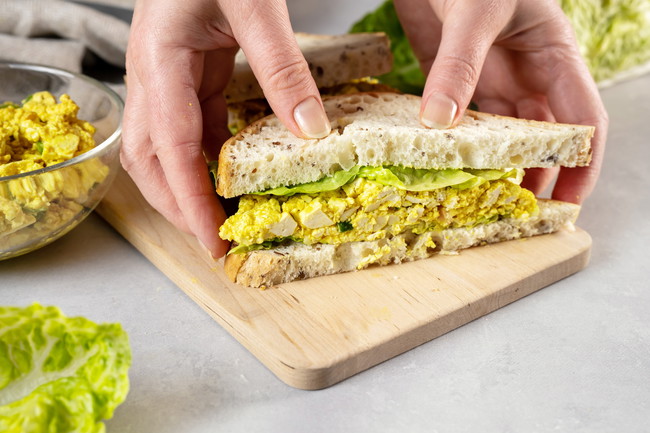 Image of Egg Salad Sandwiches for the Uninspired Gourmet