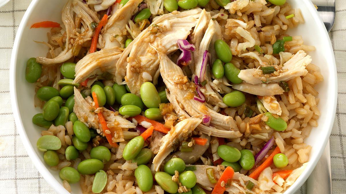 Image of Asian Chicken and Rice Bowl